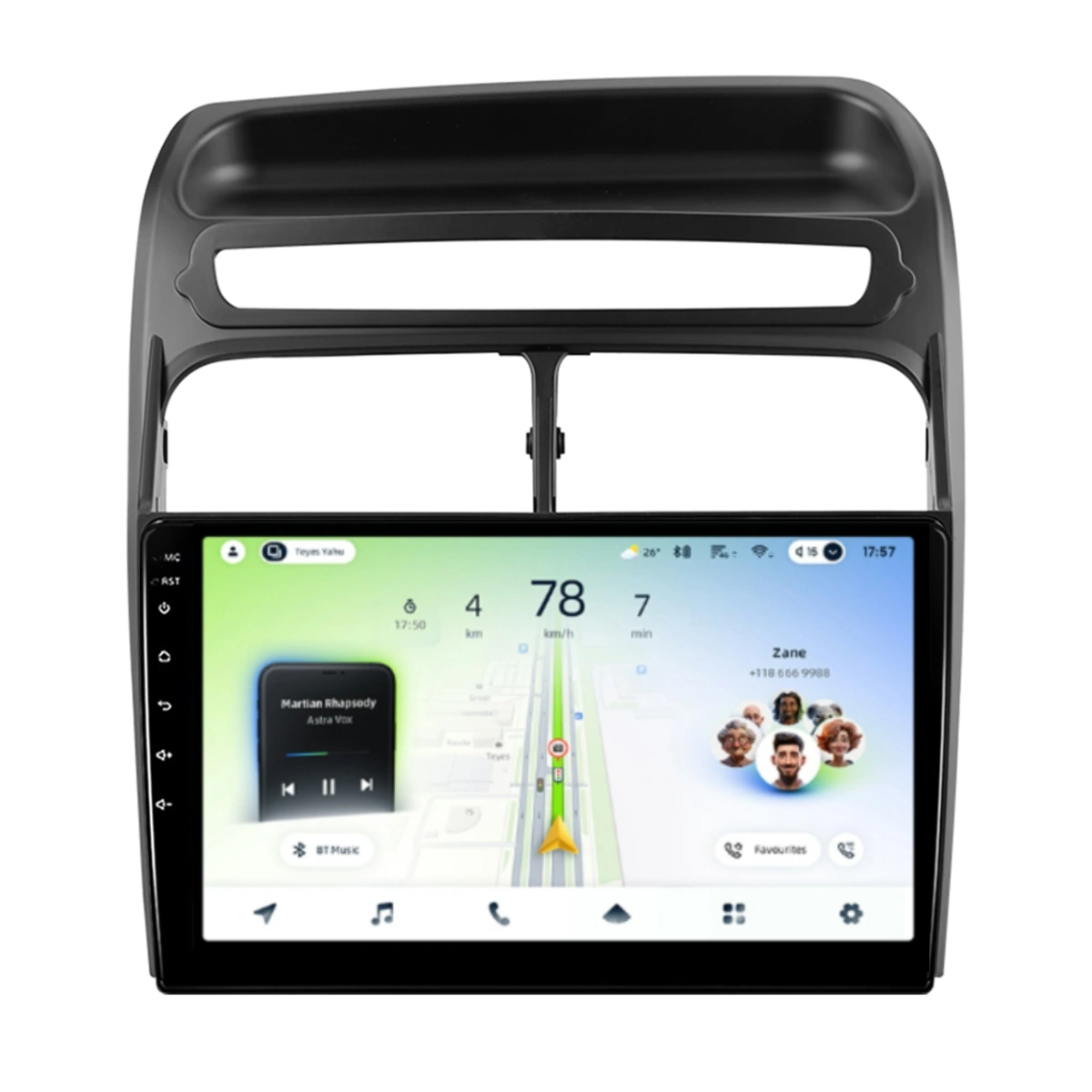 Soundhouse - Navigatie Auto Teyes CC4L Fiat Linea 2006-2012 6+64GB 9" QLED Qualcomm 2Ghz, Android 4G Bluetooth 5.1 DSP