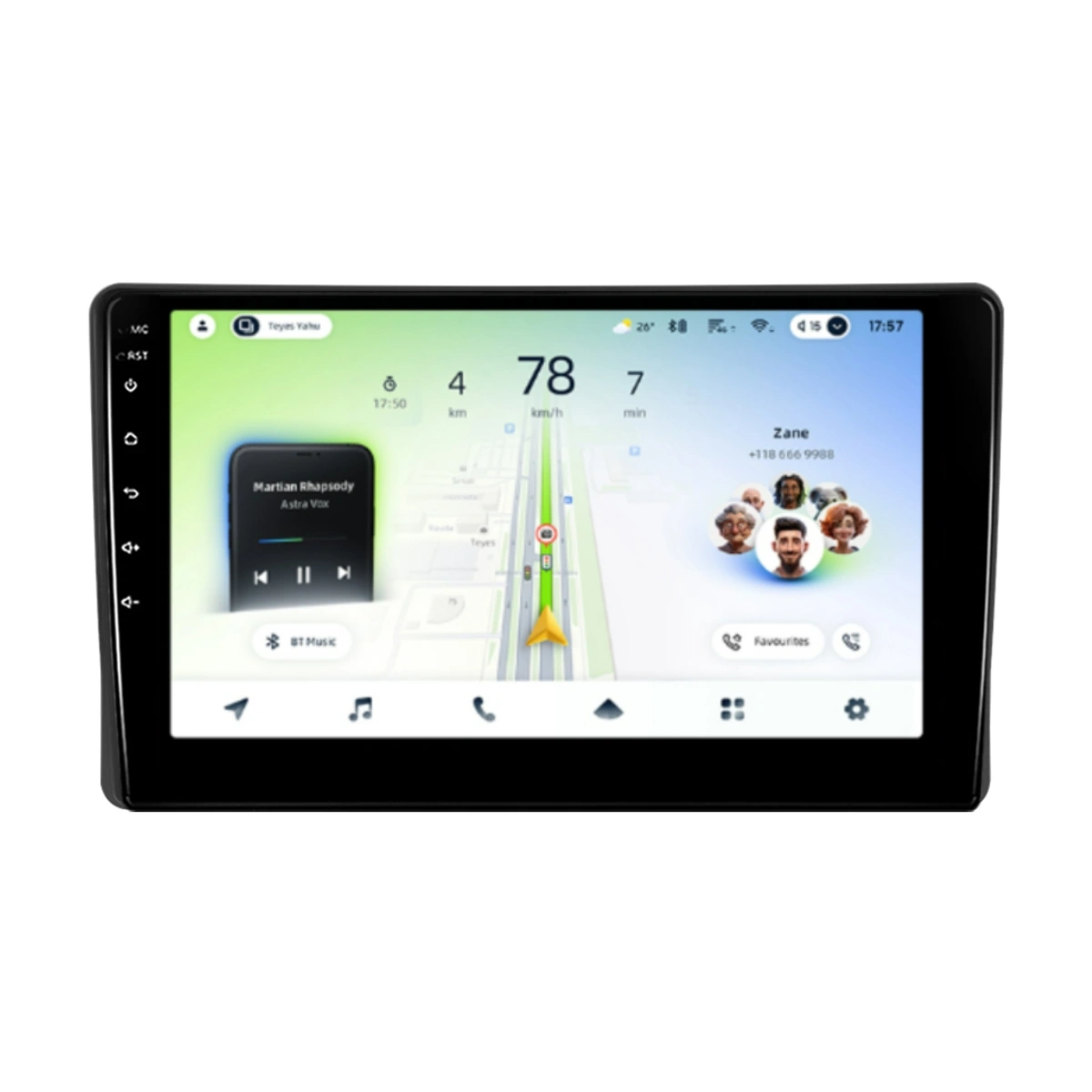Soundhouse - Navigatie Auto Teyes CC4L Fiat Panda 2003-2012 6+64GB 9" QLED Qualcomm 2Ghz, Android 4G Bluetooth 5.1 DSP