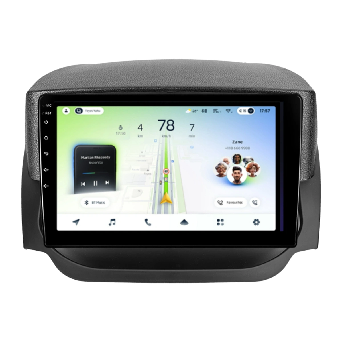 NAVIGATII FORD - Navigatie Auto Teyes CC4L Ford EcoSport 2014-2023 6+64GB 9" QLED Qualcomm 2Ghz, Android 4G Bluetooth 5.1 DSP