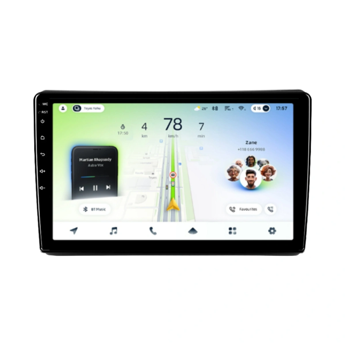 NAVIGATII FORD - Navigatie Auto Teyes CC4L Ford Edge 1 2007-2014 6+64GB 10.2" QLED Qualcomm 2Ghz, Android 4G Bluetooth 5.1 DSP