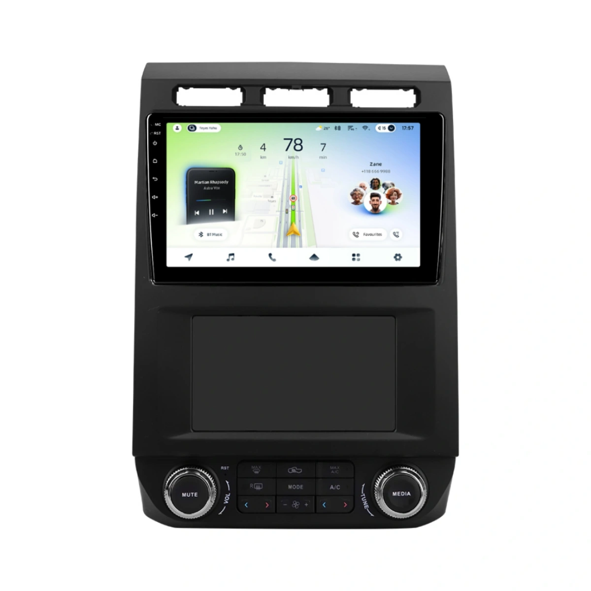 NAVIGATII FORD - Navigatie Auto Teyes CC4L Ford F150 2015-2020 6+64GB 9" QLED Qualcomm 2Ghz, Android 4G Bluetooth 5.1 DSP