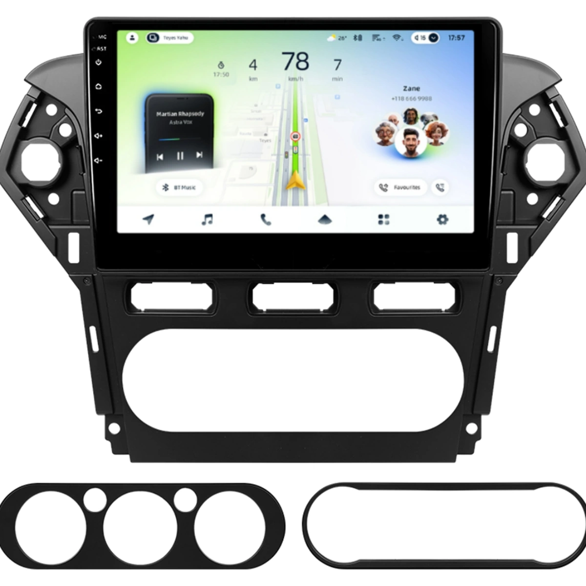 NAVIGATII FORD - Navigatie Auto Teyes CC4L Ford Mondeo 4 2011-2014 6+64GB 10.2" QLED Qualcomm 2Ghz, Android 4G Bluetooth 5.1 DSP