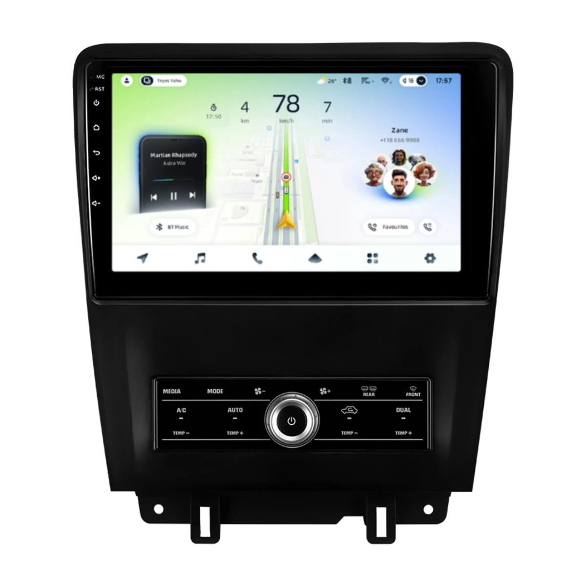 NAVIGATII FORD - Navigatie Auto Teyes CC4L Ford Mustang 5 2005-2014 6+64GB 10.2" QLED Qualcomm 2Ghz, Android 4G Bluetooth 5.1 DSP