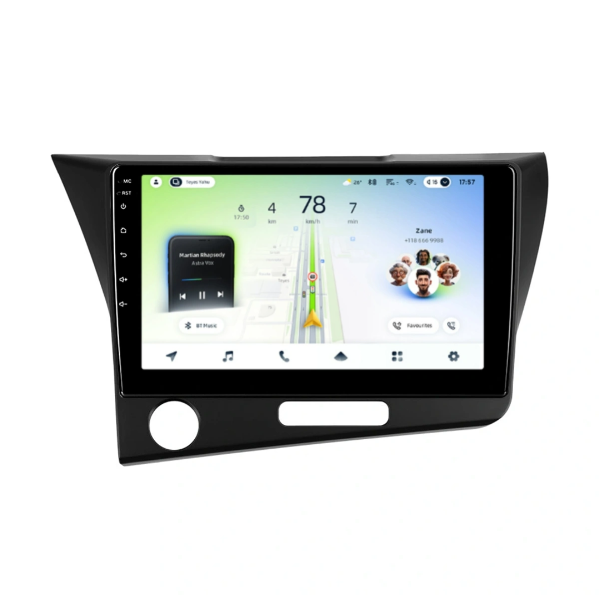 NAVIGATII HONDA - Navigatie Auto Teyes CC4L Honda CR-Z 2010-2014 6+64GB 9" QLED Qualcomm 2Ghz, Android 4G Bluetooth 5.1 DSP