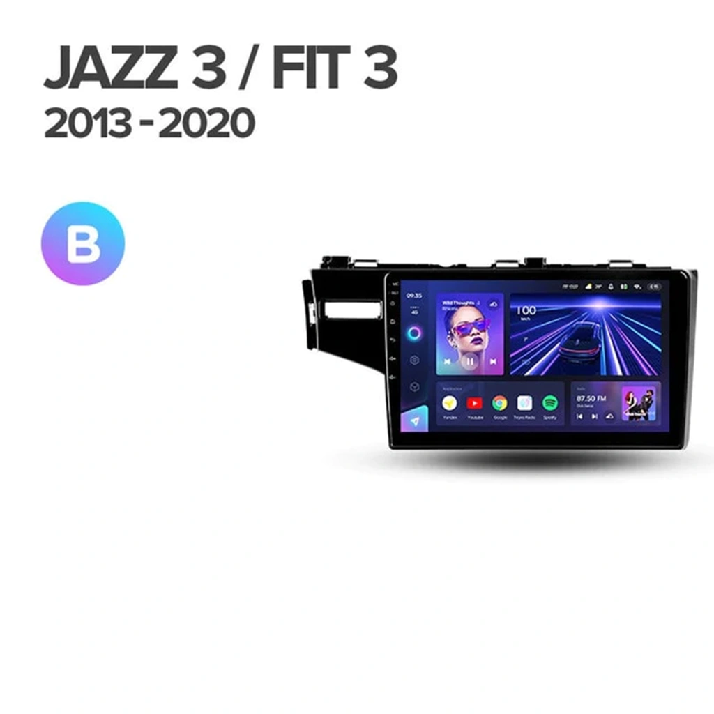 Navigatie Auto Teyes CC4L Honda Jazz 3 2013-2020 6+64GB 10.2" QLED Qualcomm 2Ghz, Android 4G Bluetooth 5.1 DSP [1]