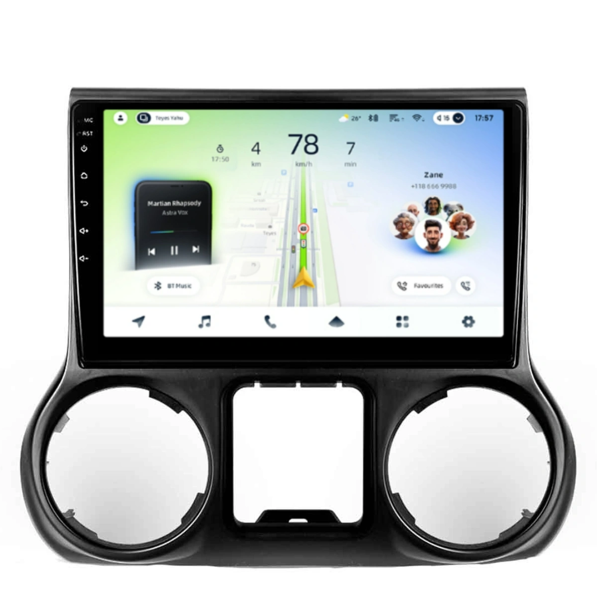 NAVIGATII JEEP - Navigatie Auto Teyes CC4L Jeep Wrangler 3 2010-2018 6+64GB 10.2" QLED Qualcomm 2Ghz, Android 4G Bluetooth 5.1 DSP