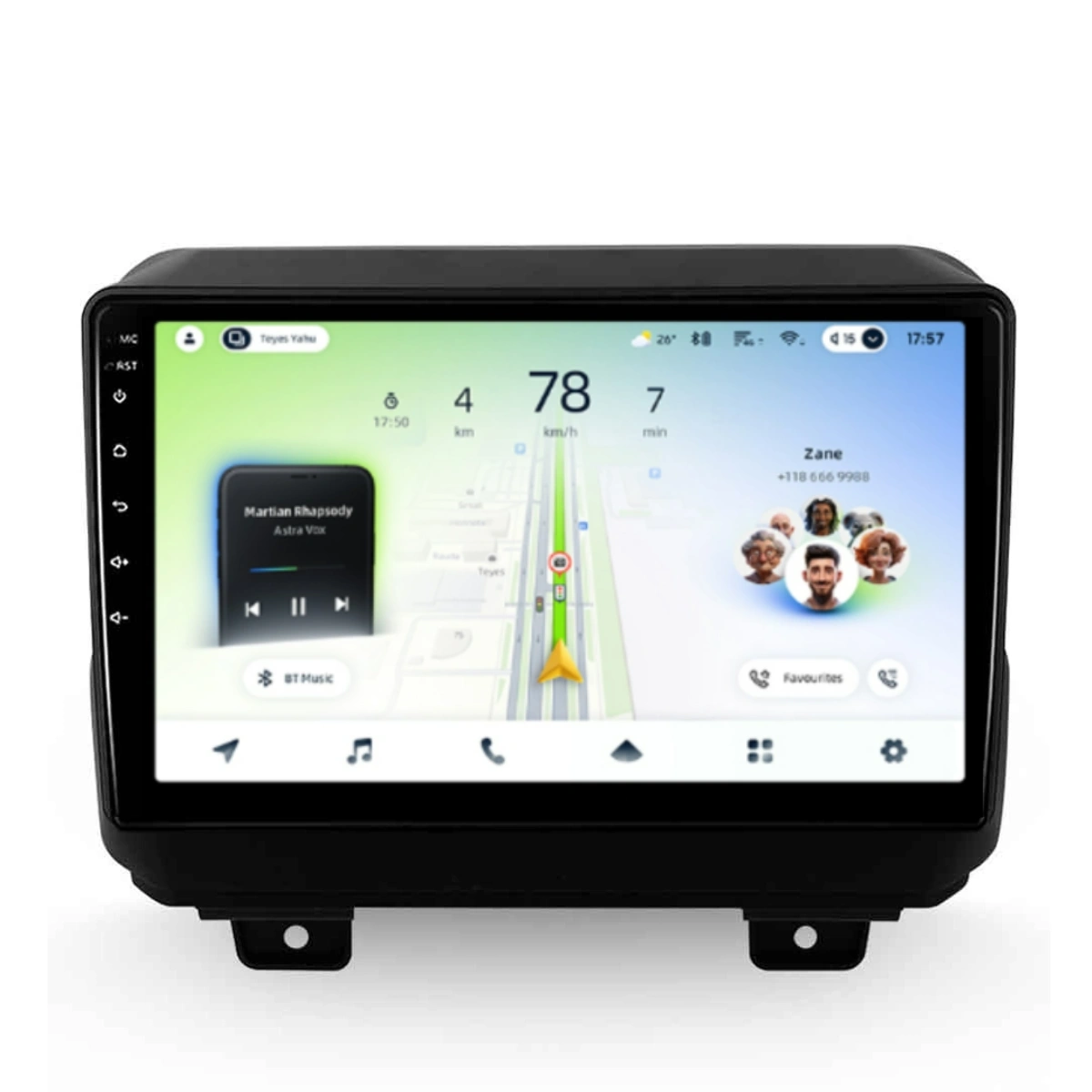 NAVIGATII JEEP - Navigatie Auto Teyes CC4L Jeep Wrangler 4 2018-2019 6+64GB 9" QLED Qualcomm 2Ghz, Android 4G Bluetooth 5.1 DSP
