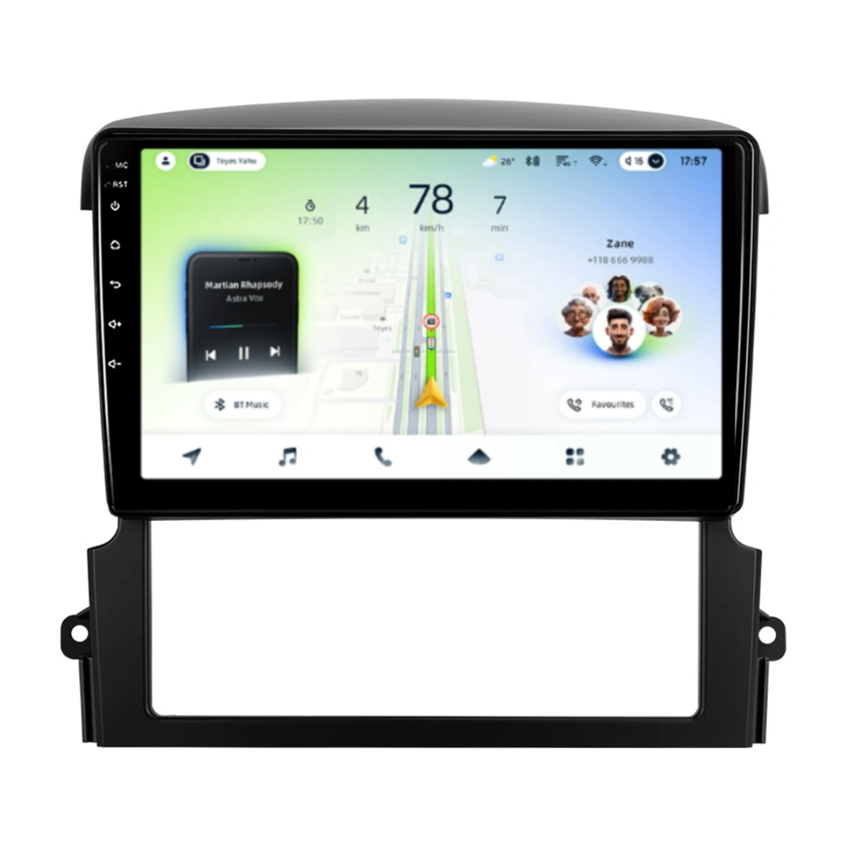 NAVIGATII KIA - Navigatie Auto Teyes CC4L Kia Sorento 2002-2010 6+64GB 9" QLED Qualcomm 2Ghz, Android 4G Bluetooth 5.1 DSP