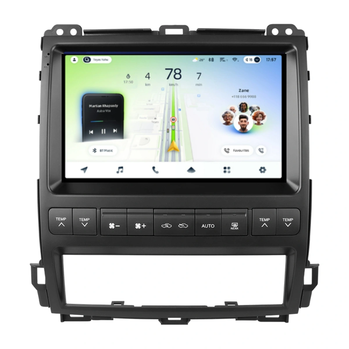 NAVIGATII LEXUS - Navigatie Auto Teyes CC4L Lexus GX 470 2003-2009 6+64GB 9" QLED Qualcomm 2Ghz, Android 4G Bluetooth 5.1 DSP