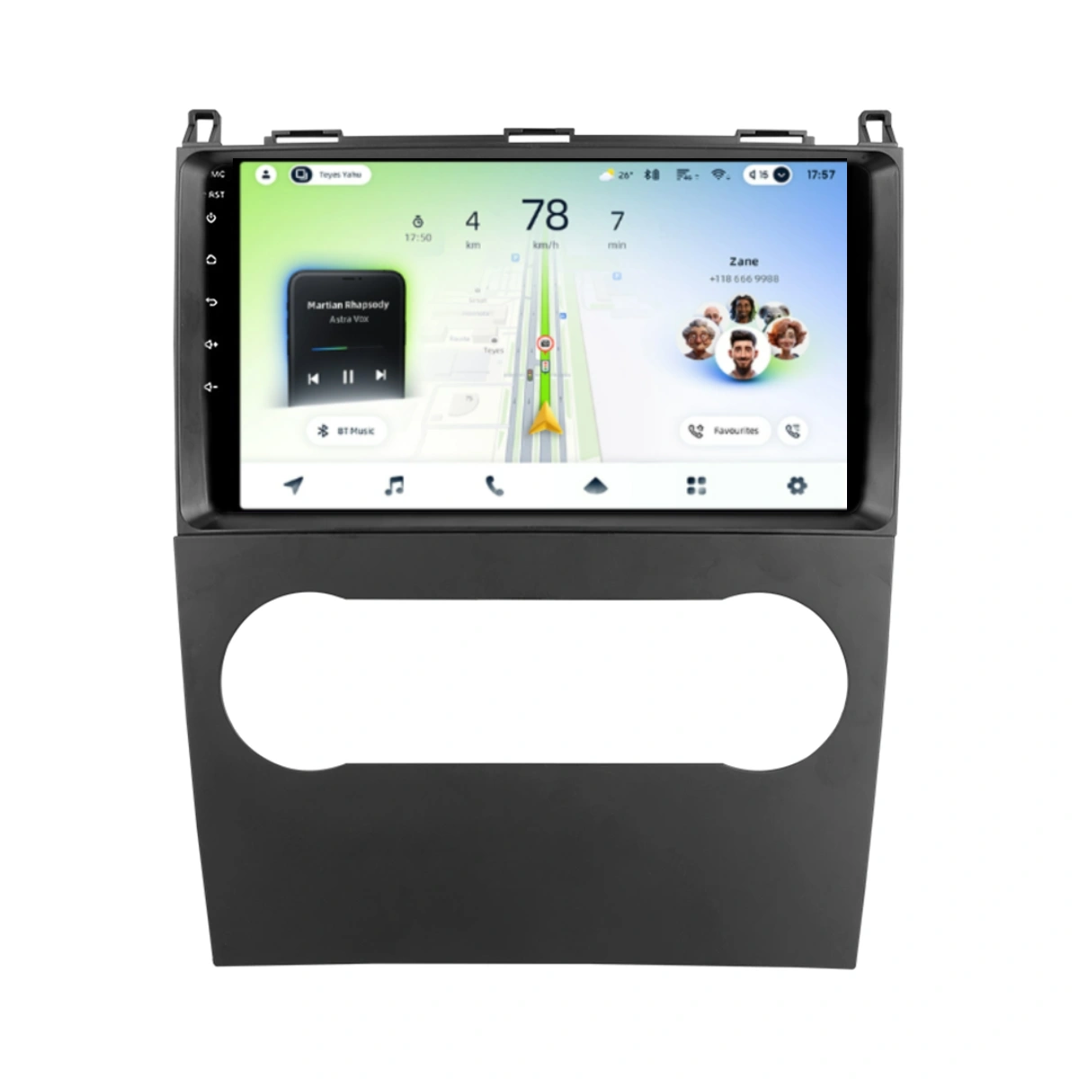 Soundhouse - Navigatie Auto Teyes CC4L Mercedes-Benz A-Class W169 2004-2012 6+64GB 9" QLED Qualcomm 2Ghz, Android 4G Bluetooth 5.1 DSP