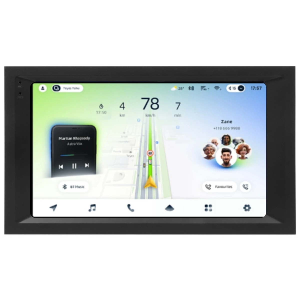 Soundhouse - Navigatie Auto Teyes CC4L Mercedes-Benz Actros 2011-2023 6+64GB 9" QLED Qualcomm 2Ghz, Android 4G Bluetooth 5.1 DSP