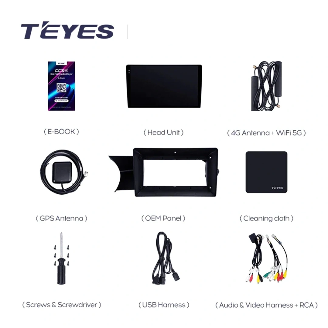 Navigatie Auto Teyes CC4L Mercedes-Benz C Class W204 2011-2015 6+64GB 9" QLED Qualcomm 2Ghz, Android 4G Bluetooth 5.1 DSP [2]