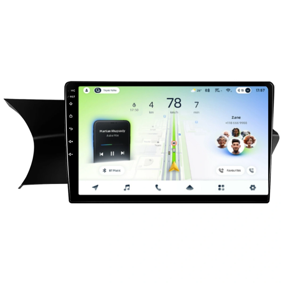 Soundhouse - Navigatie Auto Teyes CC4L Mercedes-Benz C Class W204 2011-2015 6+64GB 9" QLED Qualcomm 2Ghz, Android 4G Bluetooth 5.1 DSP