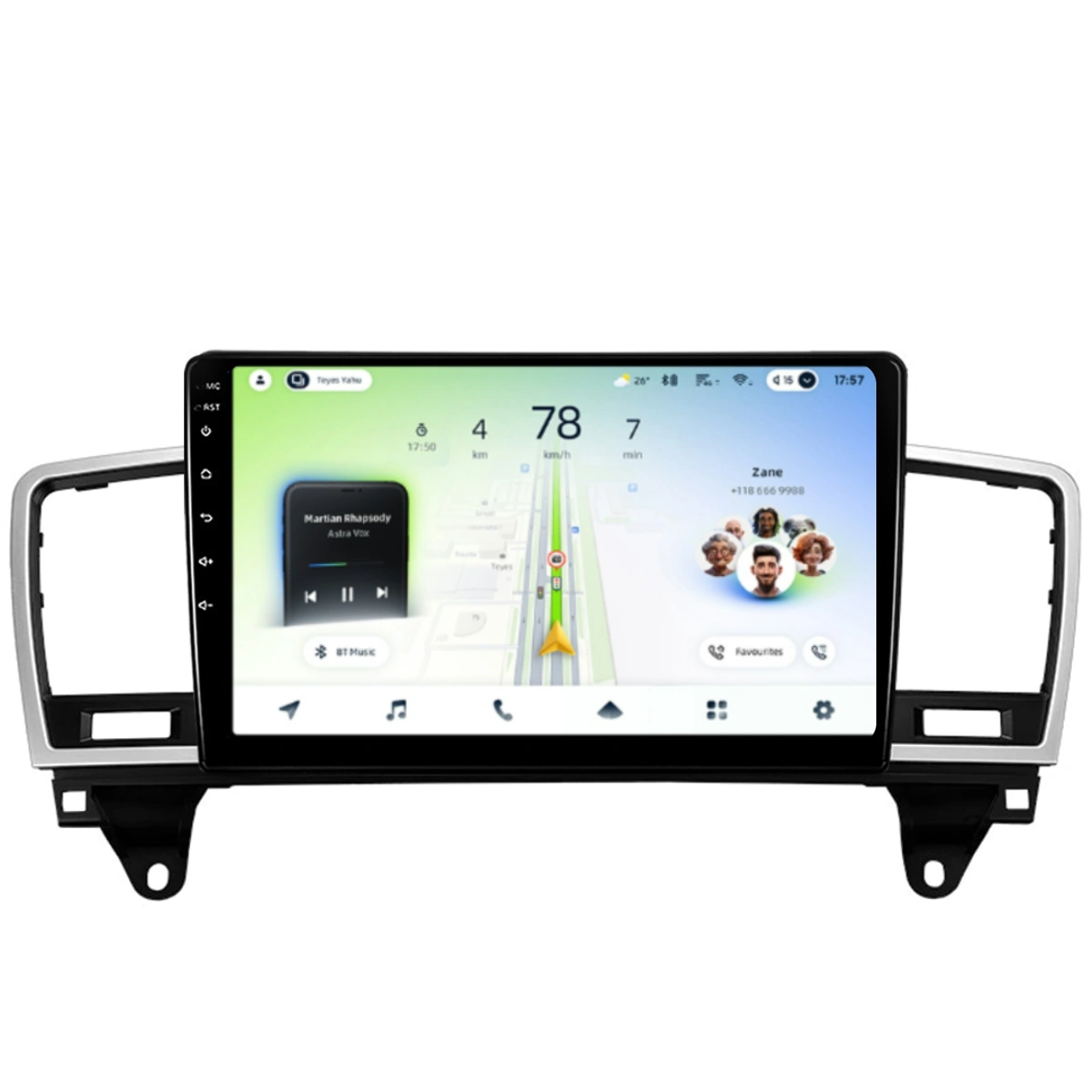 Soundhouse - Navigatie Auto Teyes CC4L Mercedes-Benz ML W166 2011-2015 6+64GB 9" QLED Qualcomm 2Ghz, Android 4G Bluetooth 5.1 DSP