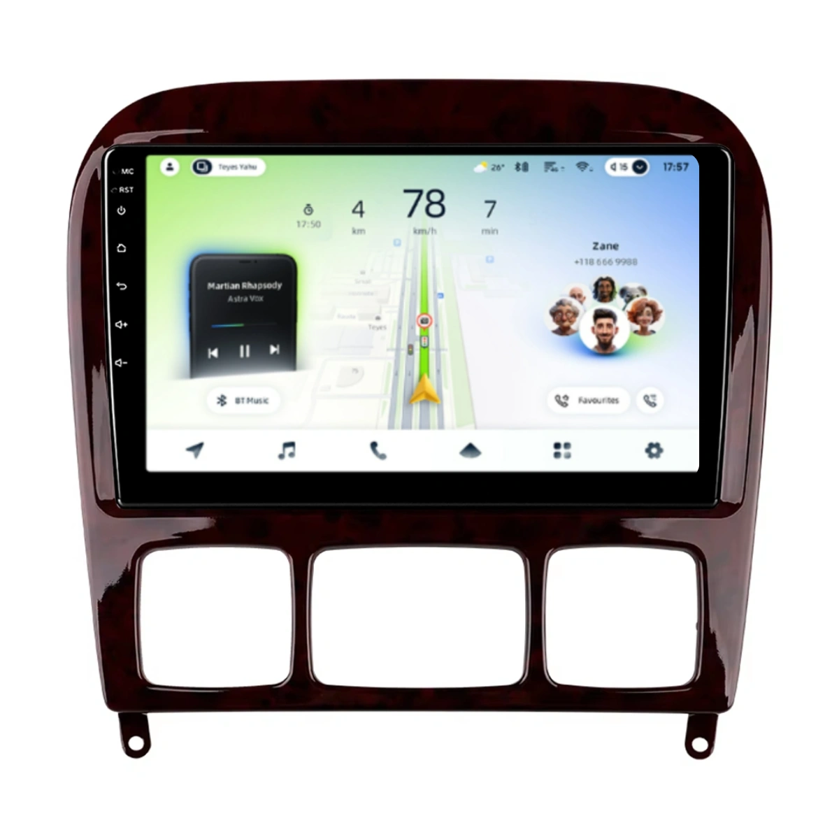 Soundhouse - Navigatie Auto Teyes CC4L Mercedes-Benz S Class W220 1998-2005 6+64GB 9" QLED Qualcomm 2Ghz, Android 4G Bluetooth 5.1 DSP