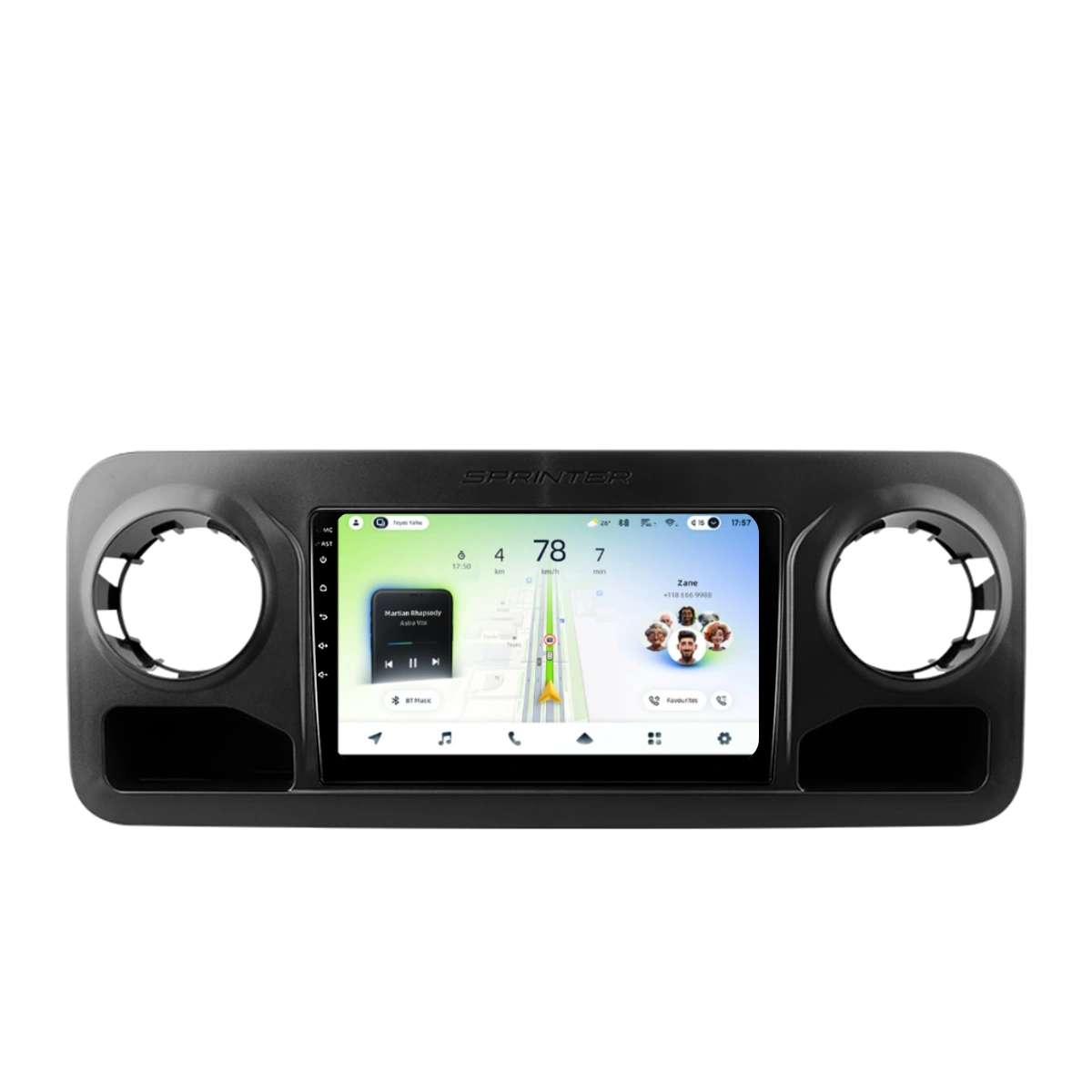 NAVIGATII MERCEDES-BENZ - Navigatie Auto Teyes CC4L Mercedes-Benz Sprinter 2019-2023 6+64GB 10.2" QLED Qualcomm 2Ghz, Android 4G Bluetooth 5.1 DSP
