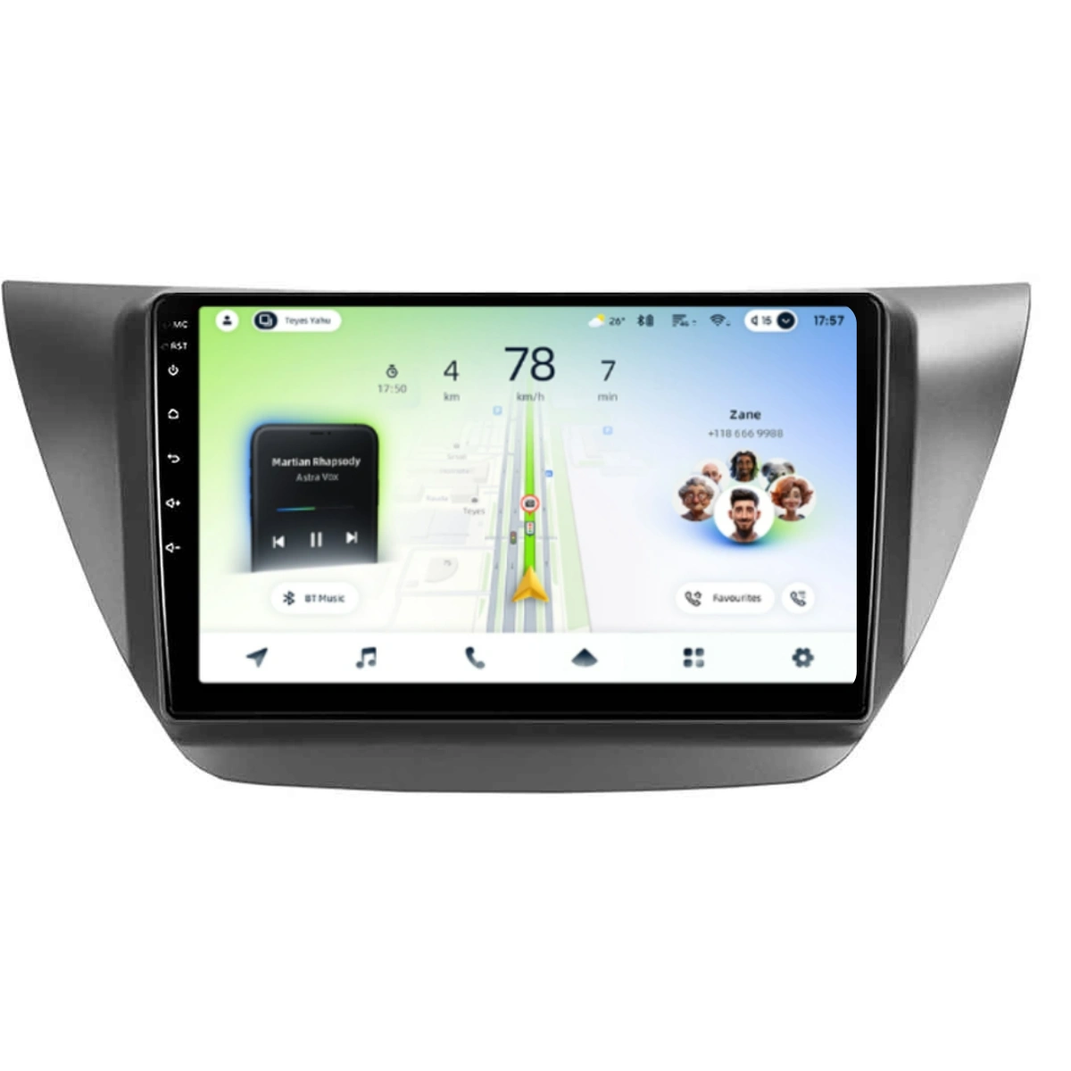 Soundhouse - Navigatie Auto Teyes CC4L Mitsubishi Lancer 9 2007-2010 6+64GB 9" QLED Qualcomm 2Ghz, Android 4G Bluetooth 5.1 DSP