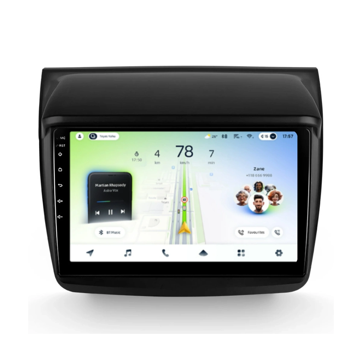 Soundhouse - Navigatie Auto Teyes CC4L Mitsubishi Pajero Sport 2 2008-2016 6+64GB 9" QLED Qualcomm 2Ghz, Android 4G Bluetooth 5.1 DSP