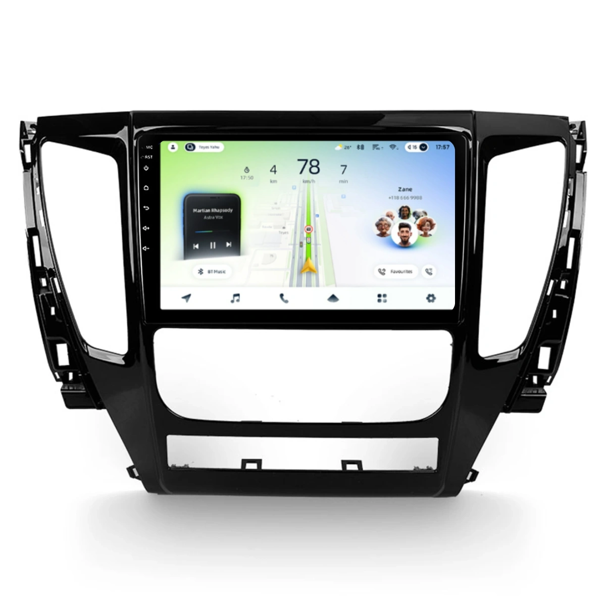 Soundhouse - Navigatie Auto Teyes CC4L Mitsubishi Pajero Sport 3 2016-2018 6+64GB 9" QLED Qualcomm 2Ghz, Android 4G Bluetooth 5.1 DSP