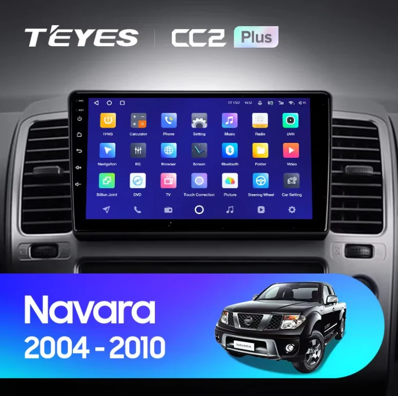 Soundhouse - Navigatie Auto Teyes CC4L Nissan Navara 3 D40 2004-2010 6+64GB 9" QLED Qualcomm 2Ghz, Android 4G Bluetooth 5.1 DSP