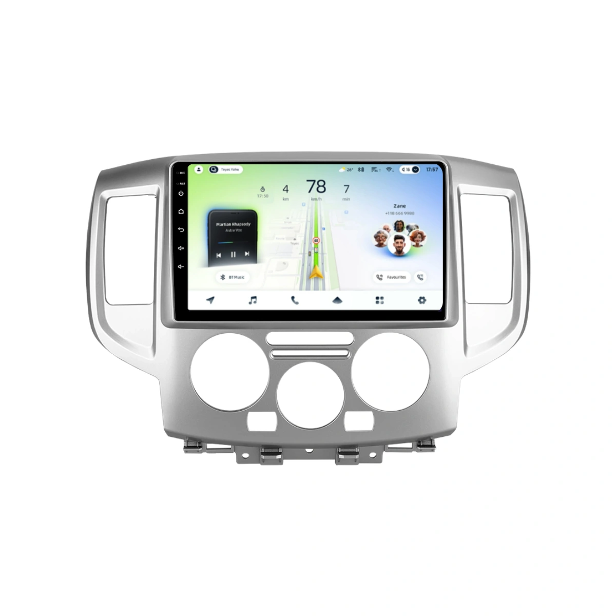 Soundhouse - Navigatie Auto Teyes CC4L Nissan NV200 M20 2009-2023 6+64GB 9" QLED Qualcomm 2Ghz, Android 4G Bluetooth 5.1 DSP