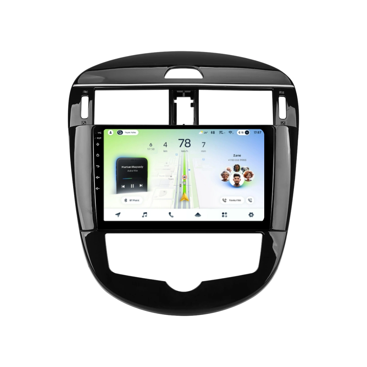 Soundhouse - Navigatie Auto Teyes CC4L Nissan Pulsar 2014-2018 6+64GB 9" QLED Qualcomm 2Ghz, Android 4G Bluetooth 5.1 DSP