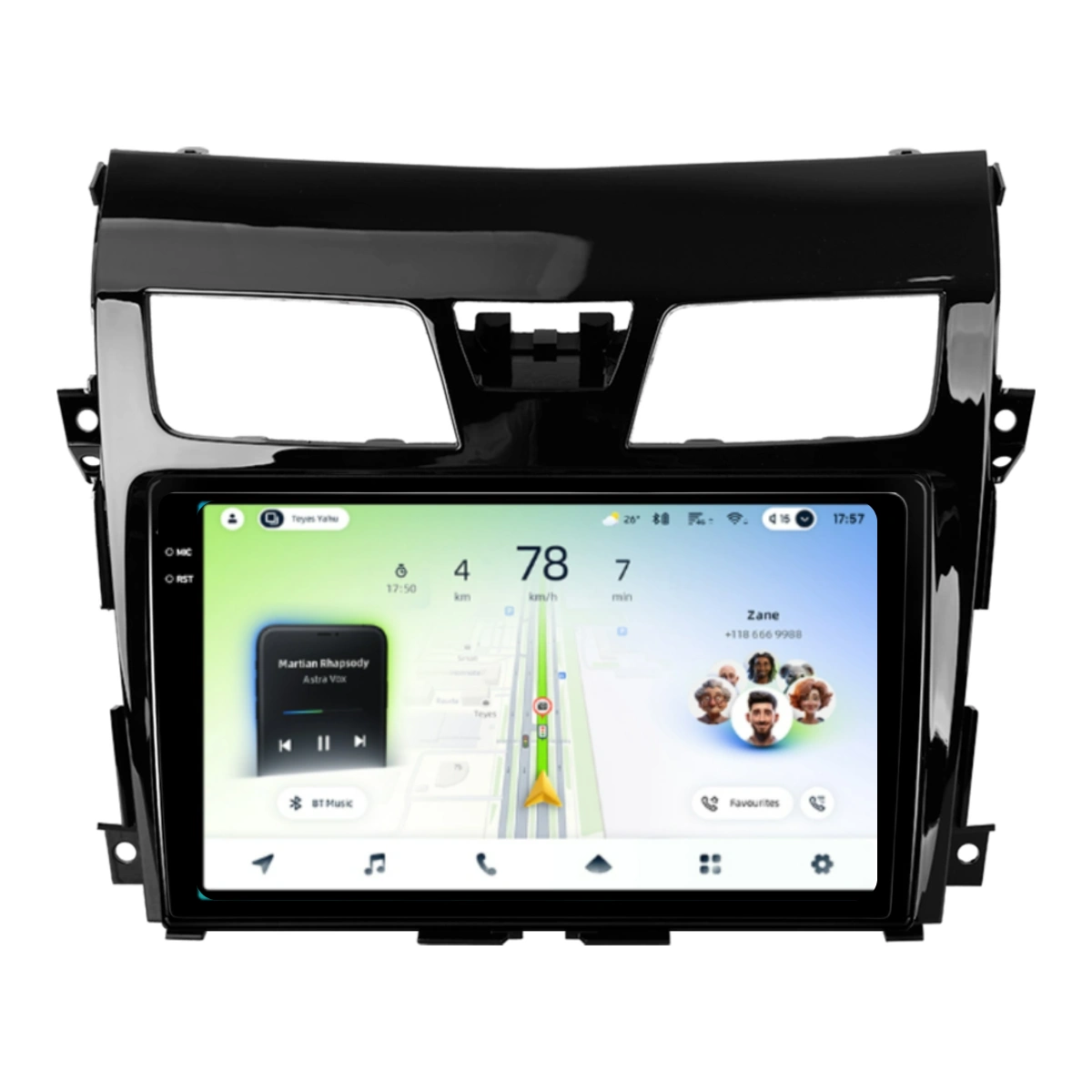 NAVIGATII NISSAN - Navigatie Auto Teyes CC4L Nissan Teana 3 2013-2015 6+64GB 10.2" QLED Qualcomm 2Ghz, Android 4G Bluetooth 5.1 DSP