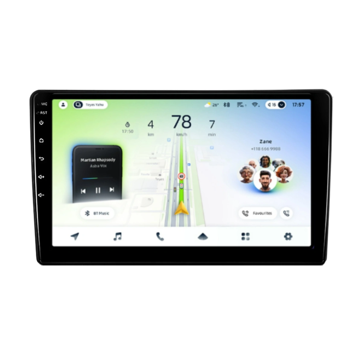 Import - Navigatie Auto Teyes CC4L Opel Corsa D 2005-2014 6+64GB 9" QLED Qualcomm 2Ghz, Android 4G Bluetooth 5.1 DSP