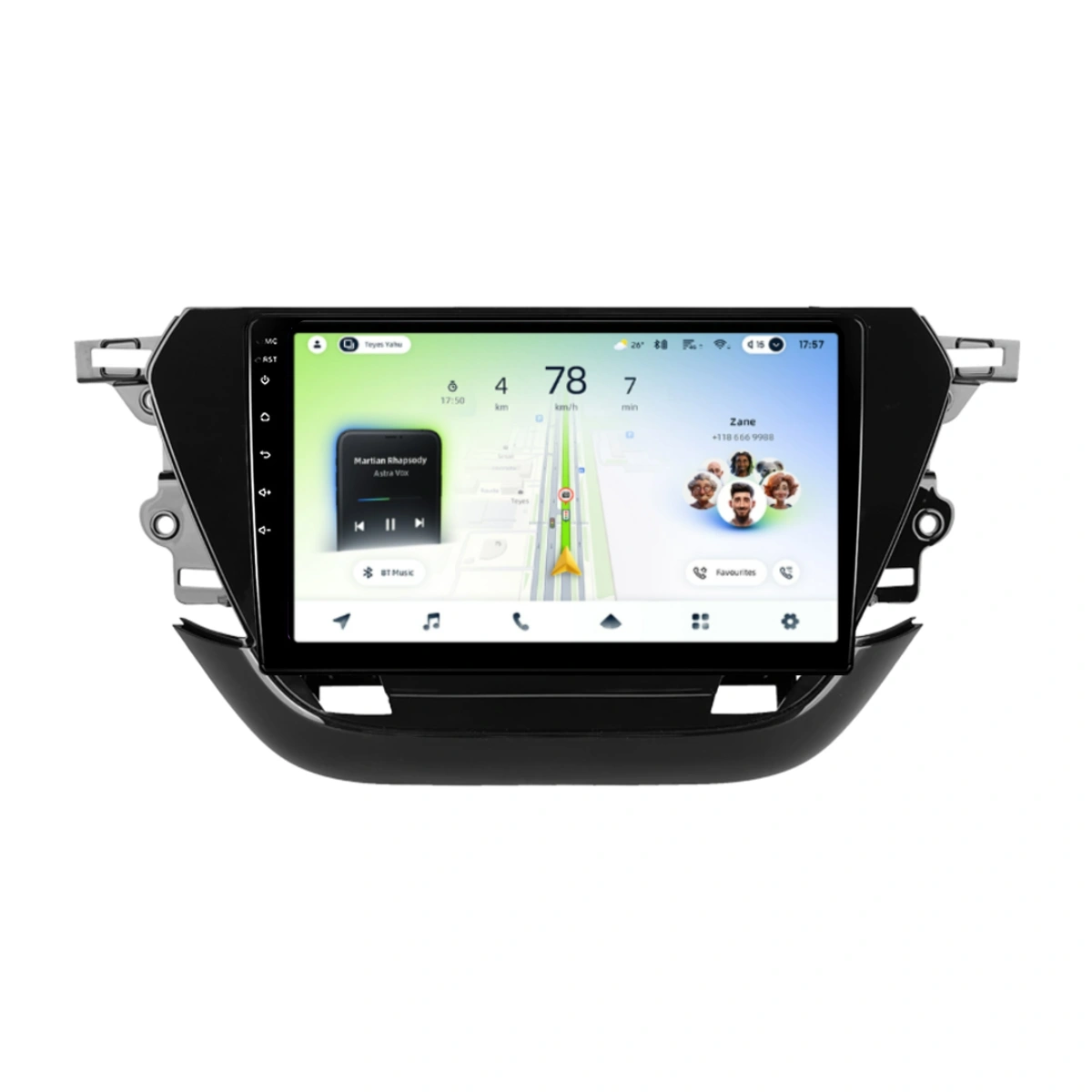 NAVIGATII OPEL - Navigatie Auto Teyes CC4L Opel Corsa F 2019-2023 6+64GB 9" QLED Qualcomm 2Ghz, Android 4G Bluetooth 5.1 DSP