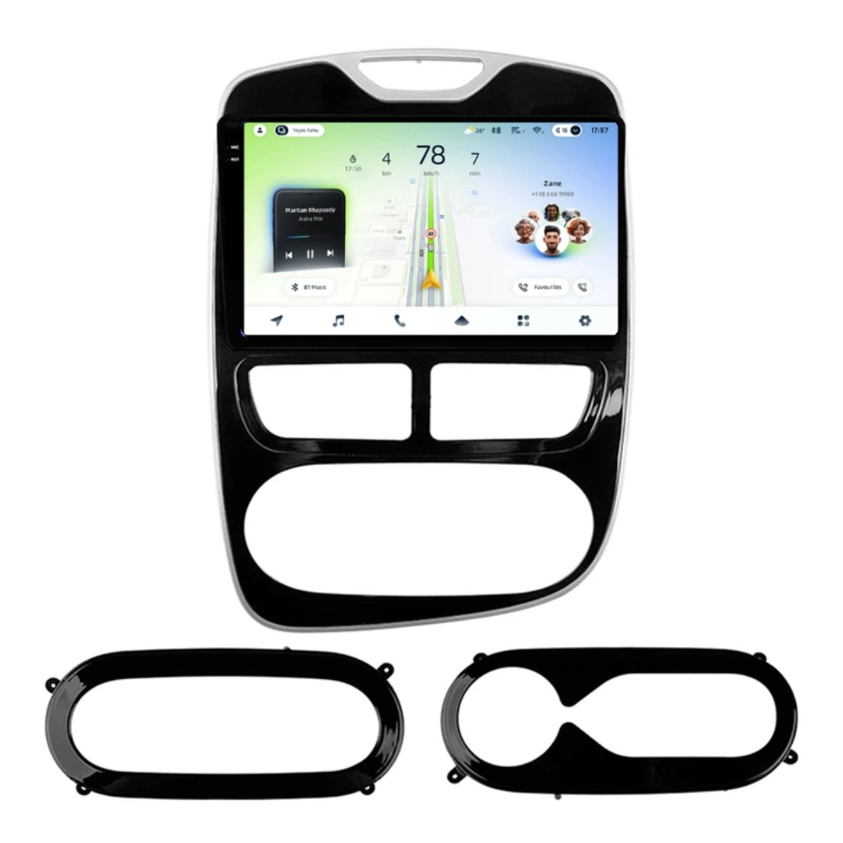 NAVIGATII RENAULT - Navigatie Auto Teyes CC4L Renault Clio 4 2016-2019 6+64GB 10.2" QLED Qualcomm 2Ghz, Android 4G Bluetooth 5.1 DSP