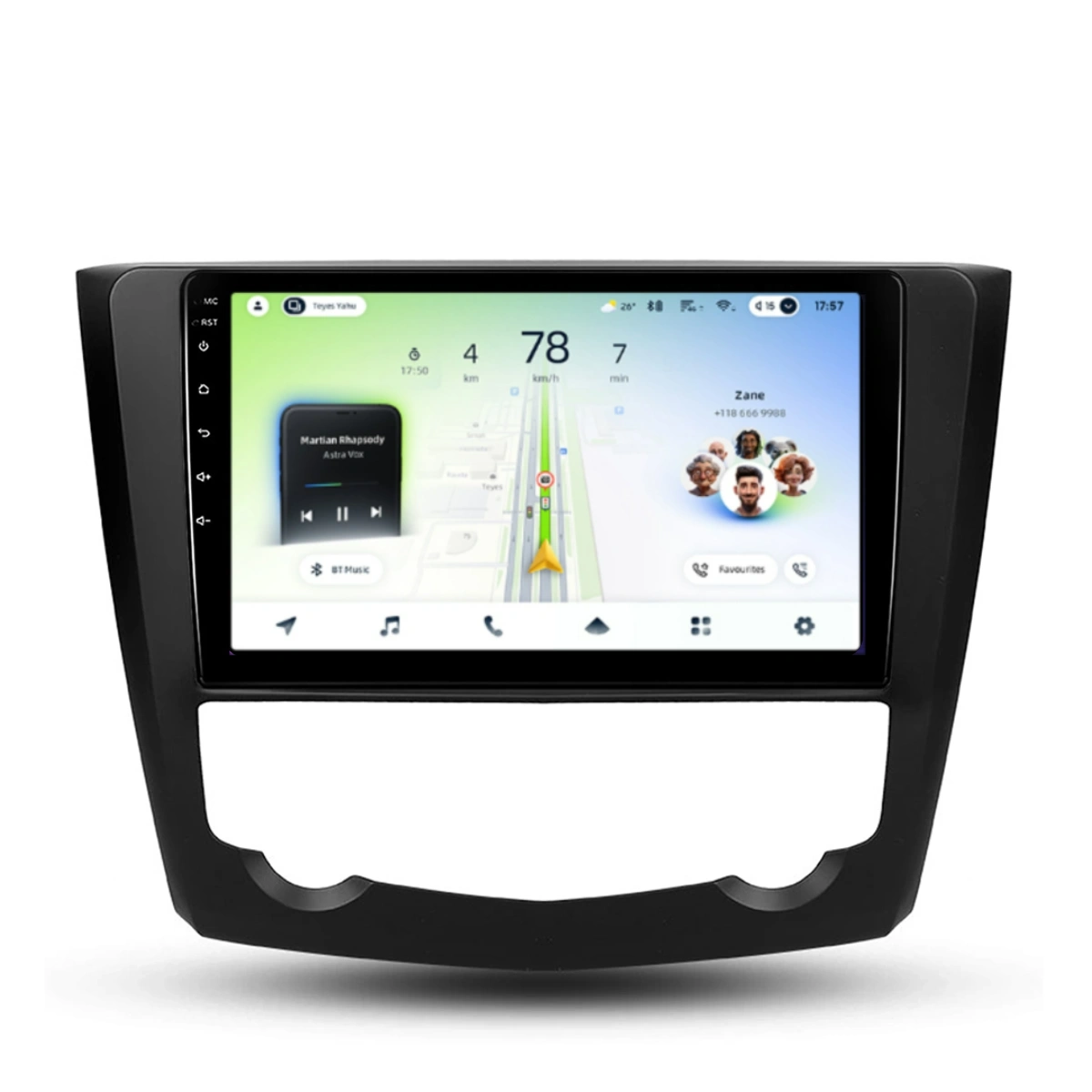NAVIGATII RENAULT - Navigatie Auto Teyes CC4L Renault Kadjar 2015-2017 6+64GB 9" QLED Qualcomm 2Ghz, Android 4G Bluetooth 5.1 DSP