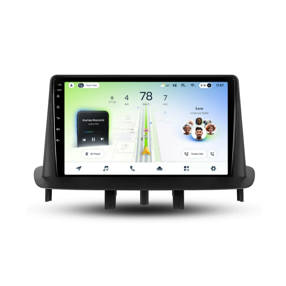 NAVIGATII RENAULT - Navigatie Auto Teyes CC4L Renault Megane 3 2008-2014 6+64GB 9" QLED Qualcomm 2Ghz, Android 4G Bluetooth 5.1 DSP