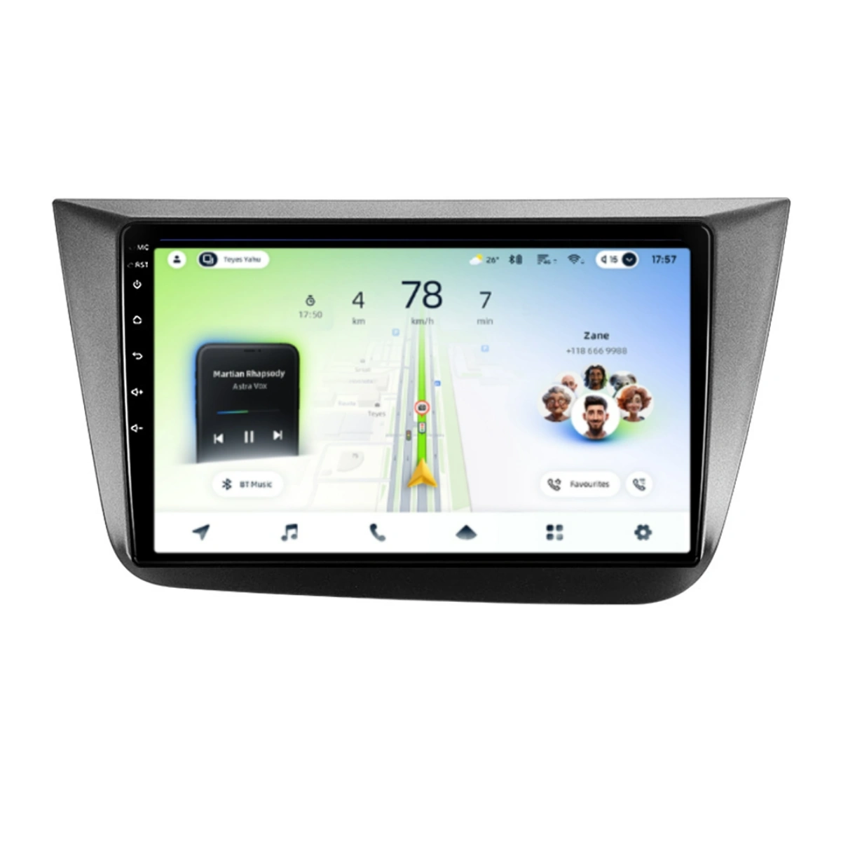 NAVIGATII SEAT - Navigatie Auto Teyes CC4L Seat Altea 5P 2004-2015 6+64GB 9" QLED Qualcomm 2Ghz, Android 4G Bluetooth 5.1 DSP