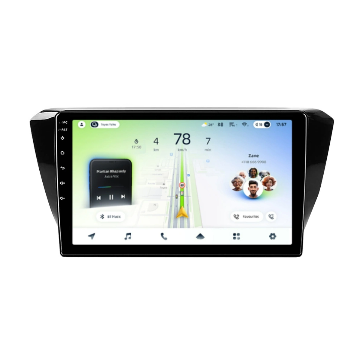 NAVIGATII SKODA - Navigatie Auto Teyes CC4L Skoda Superb 3 2015-2019 6+64GB 10.2" QLED Qualcomm 2Ghz, Android 4G Bluetooth 5.1 DSP