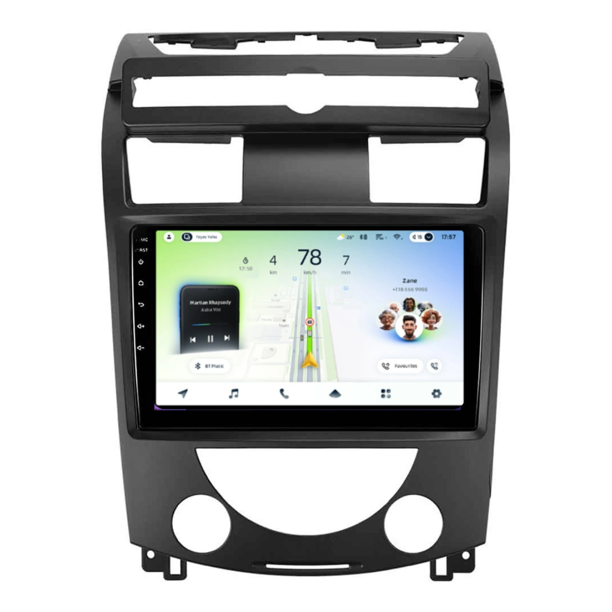 NAVIGATII SSANGYONG - Navigatie Auto Teyes CC4L SsangYong Rexton 2 Y250 2006-2012 6+64GB 10.2" QLED Qualcomm 2Ghz, Android 4G Bluetooth 5.1 DSP