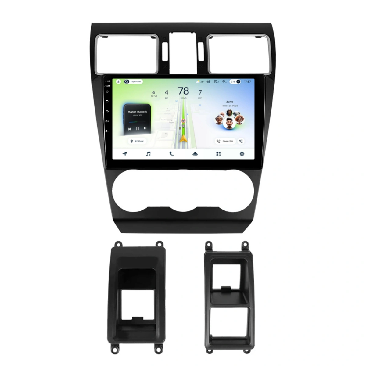 NAVIGATII SUBARU - Navigatie Auto Teyes CC4L Subaru Forester SJ 2016-2018 6+64GB 9" QLED Qualcomm 2Ghz, Android 4G Bluetooth 5.1 DSP