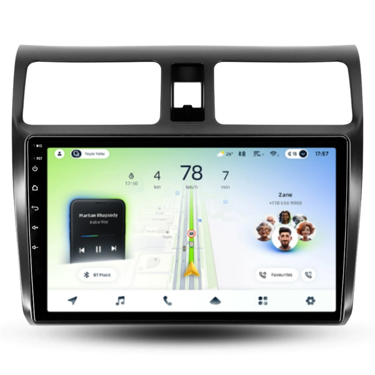 NAVIGATII SUZUKI - Navigatie Auto Teyes CC4L Suzuki Swift 3 2003-2010 6+64GB 10.2" QLED Qualcomm 2Ghz, Android 4G Bluetooth 5.1 DSP