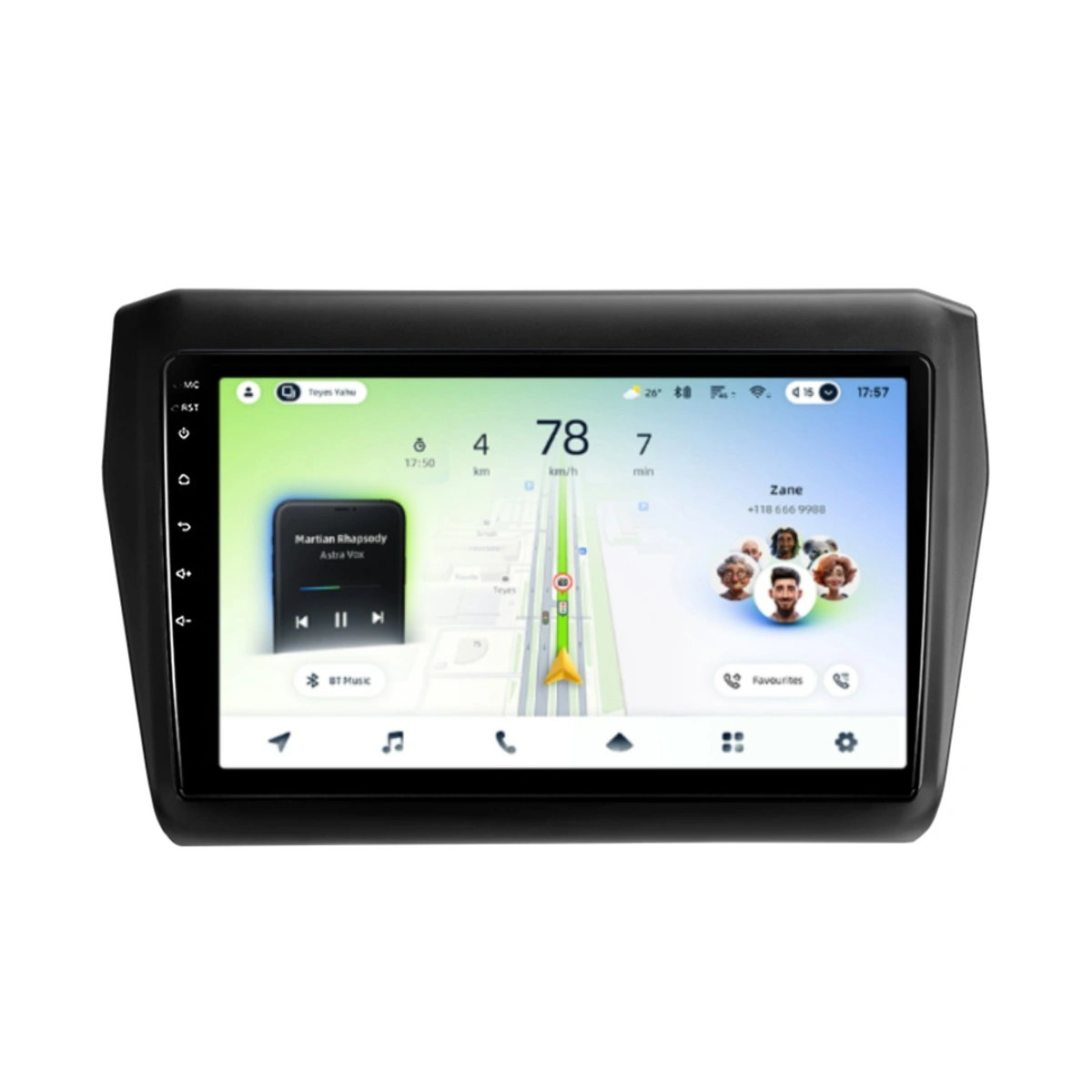 NAVIGATII SUZUKI - Navigatie Auto Teyes CC4L Suzuki Swift 5 2016-2020 6+64GB 9" QLED Qualcomm 2Ghz, Android 4G Bluetooth 5.1 DSP