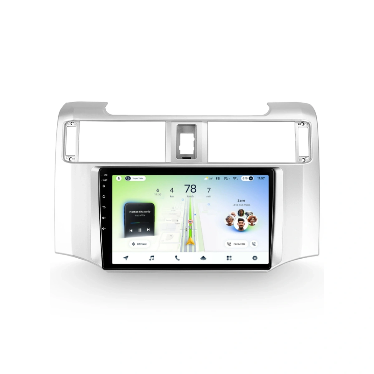 Soundhouse - Navigatie Auto Teyes CC4L Toyota 4Runner 5 2009 - 2020 6+64GB 9" QLED Qualcomm 2Ghz, Android 4G Bluetooth 5.1 DSP