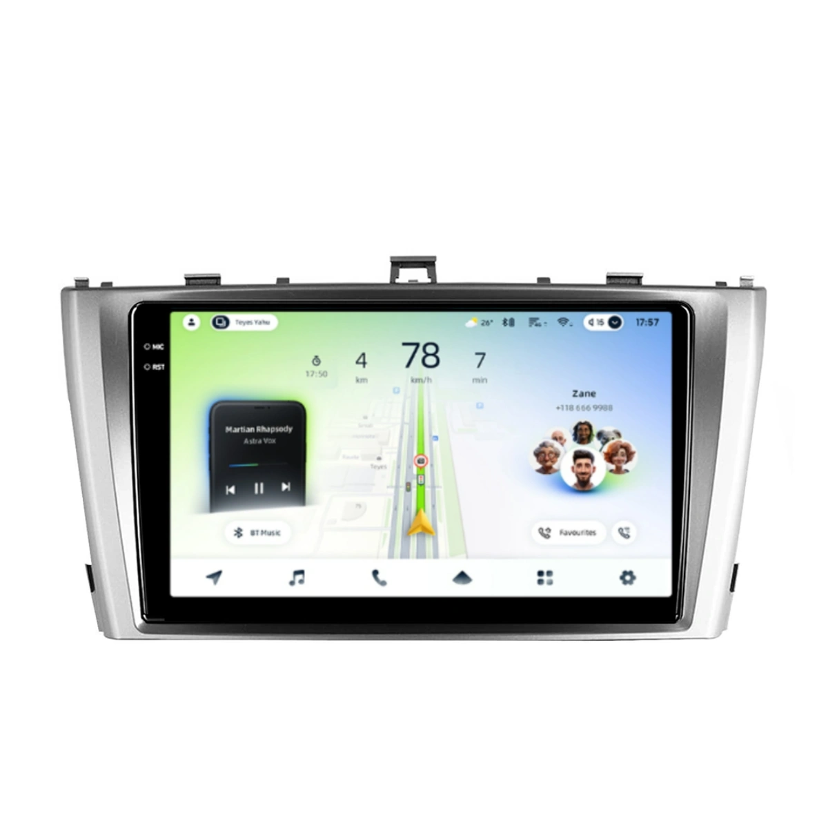 Soundhouse - Navigatie Auto Teyes CC4L Toyota Avensis 3 2008-2015 6+64GB 9" QLED Qualcomm 2Ghz, Android 4G Bluetooth 5.1 DSP