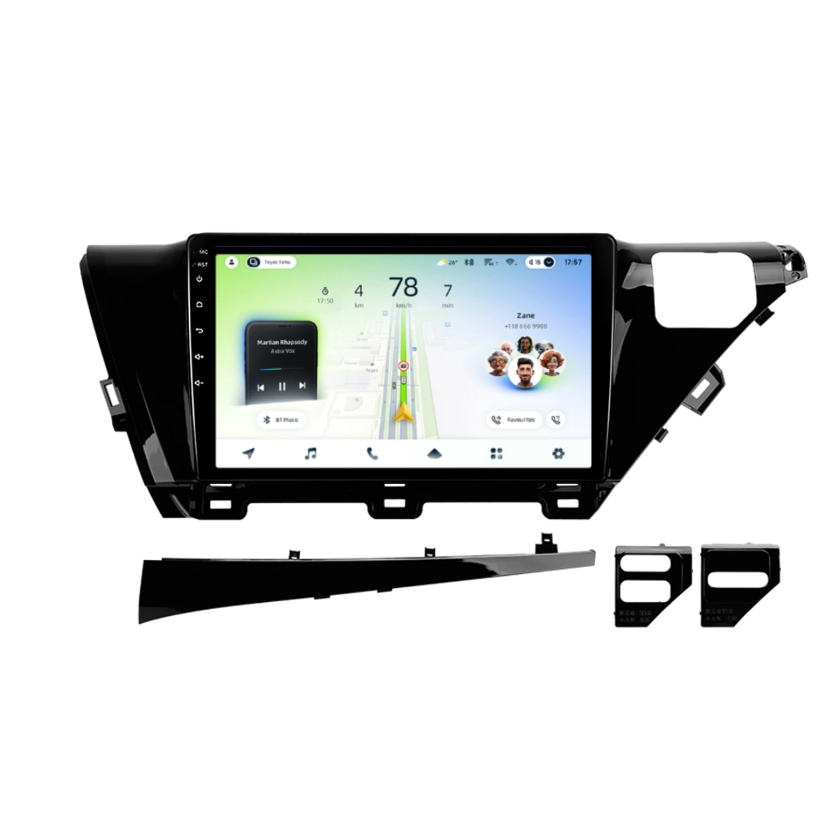NAVIGATII TOYOTA - Navigatie Auto Teyes CC4L Toyota Camry 8 2020-2023 6+64GB 10.2" QLED Qualcomm 2Ghz, Android 4G Bluetooth 5.1 DSP