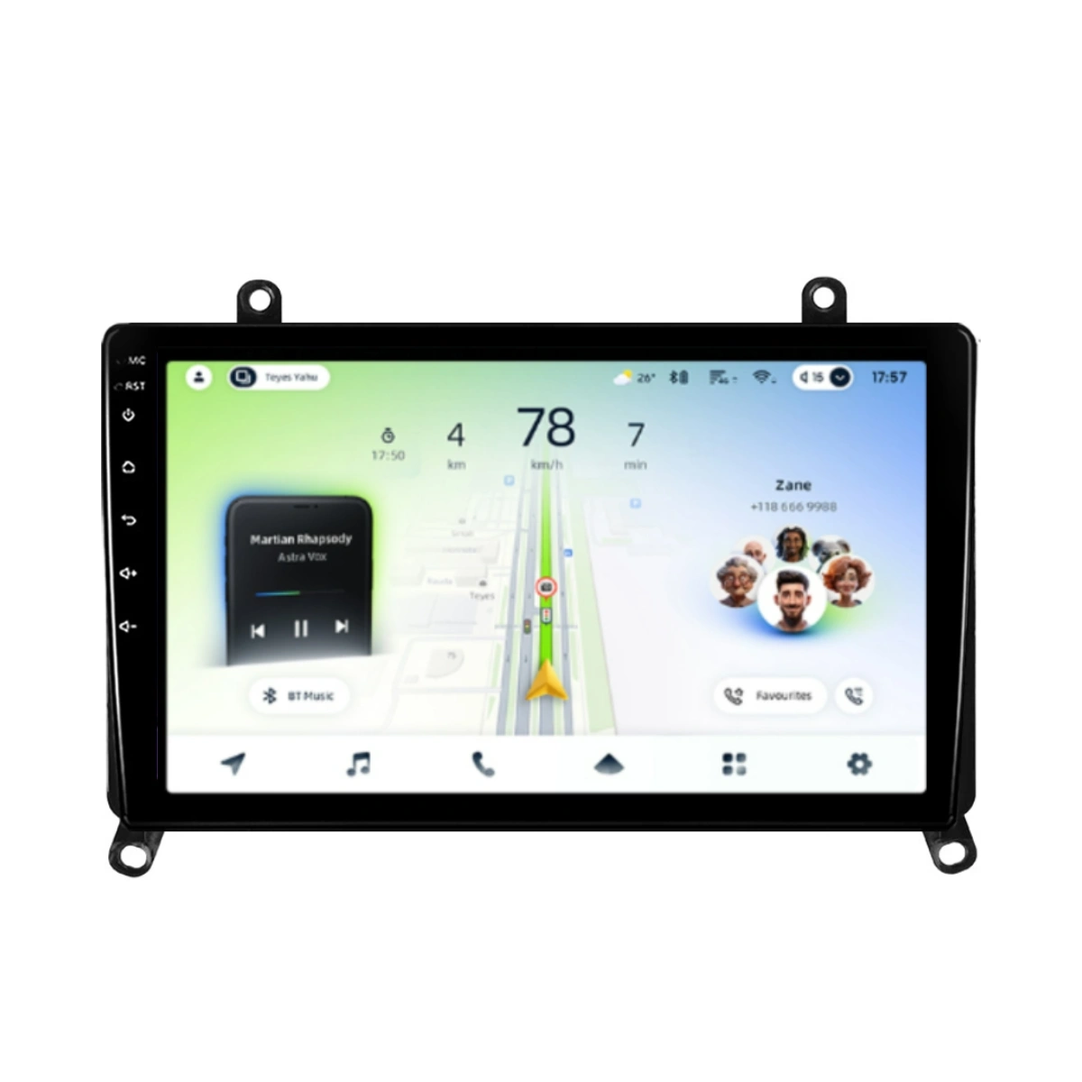 Soundhouse - Navigatie Auto Teyes CC4L Toyota GranAce 1 2019-2022 6+64GB 9" QLED Qualcomm 2Ghz, Android 4G Bluetooth 5.1 DSP