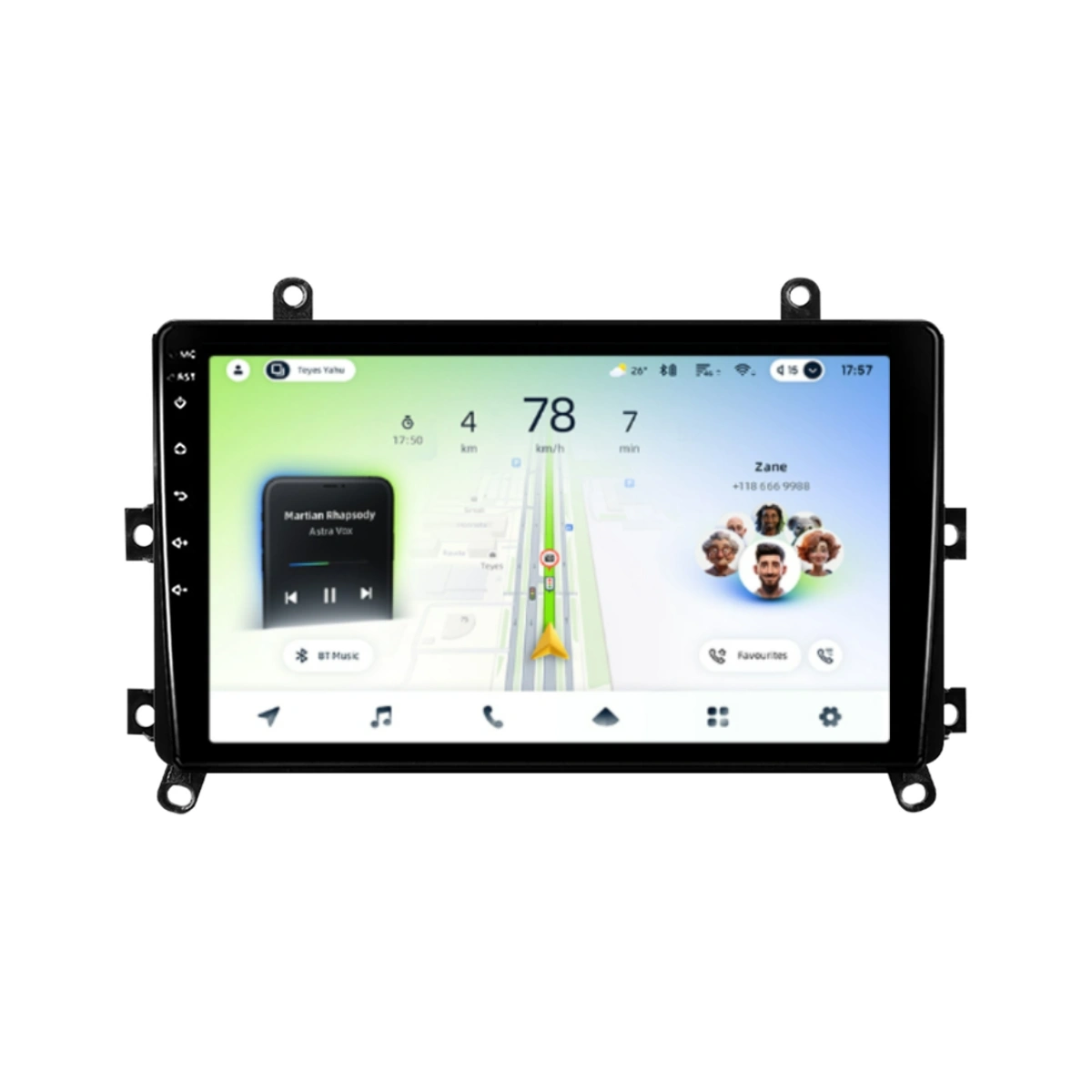 Soundhouse - Navigatie Auto Teyes CC4L Toyota Highlander 4 2019-2021 6+64GB 9" QLED Qualcomm 2Ghz, Android 4G Bluetooth 5.1 DSP