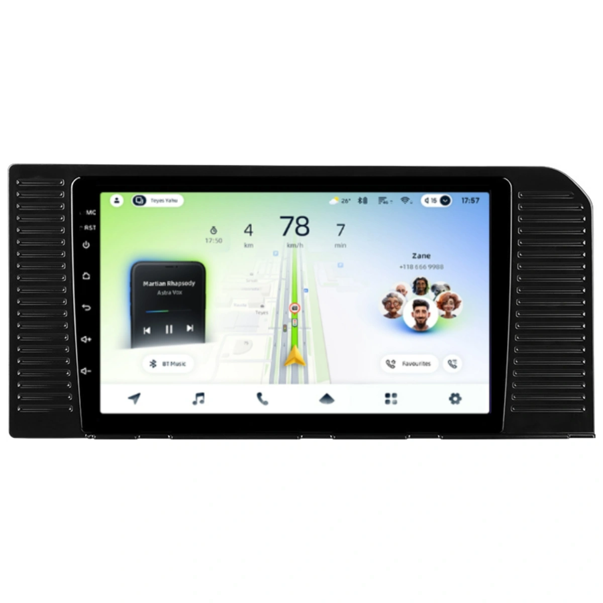 NAVIGATII TOYOTA - Navigatie Auto Teyes CC4L Toyota Land Cruiser Prado J250 2024-2025 6+64GB 10.2" QLED Qualcomm 2Ghz, Android 4G Bluetooth 5.1 DSP