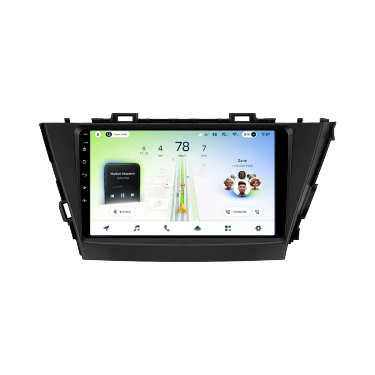 Soundhouse - Navigatie Auto Teyes CC4L Toyota Prius XW30 2009-2015 6+64GB 9" QLED Qualcomm 2Ghz, Android 4G Bluetooth 5.1 DSP