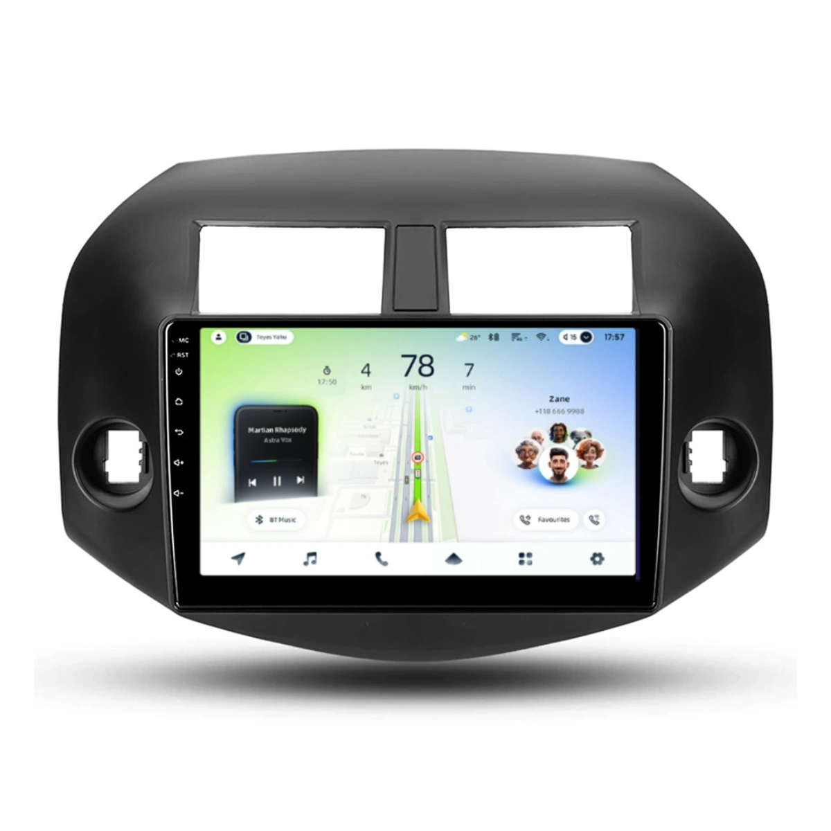 Import - Navigatie Auto Teyes CC4L Toyota RAV4 XA30 2005-2013 6+64GB 10.2" QLED Qualcomm 2Ghz, Android 4G Bluetooth 5.1 DSP