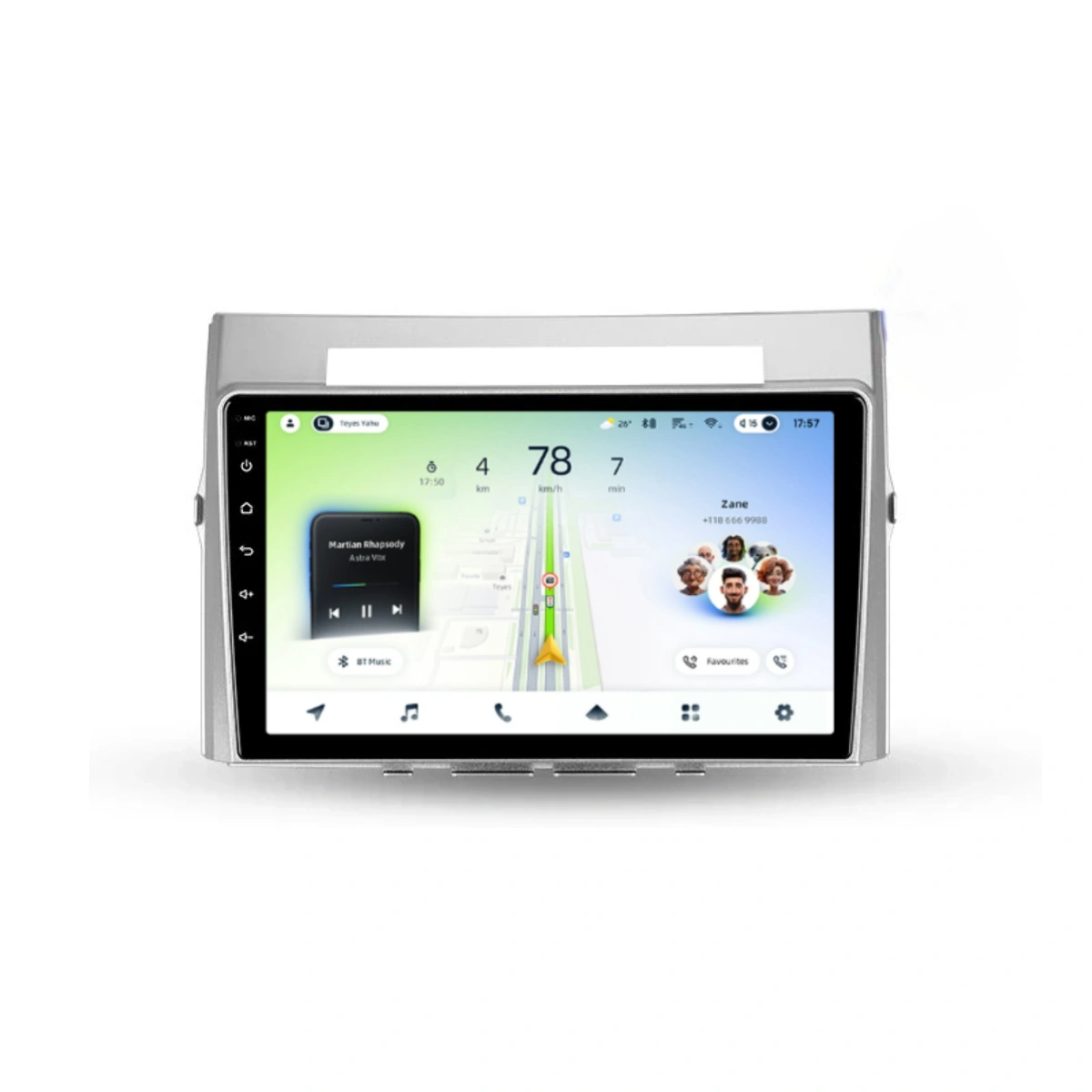 Soundhouse - Navigatie Auto Teyes CC4L Toyota Verso 2004-2009 6+64GB 9" QLED Qualcomm 2Ghz, Android 4G Bluetooth 5.1 DSP