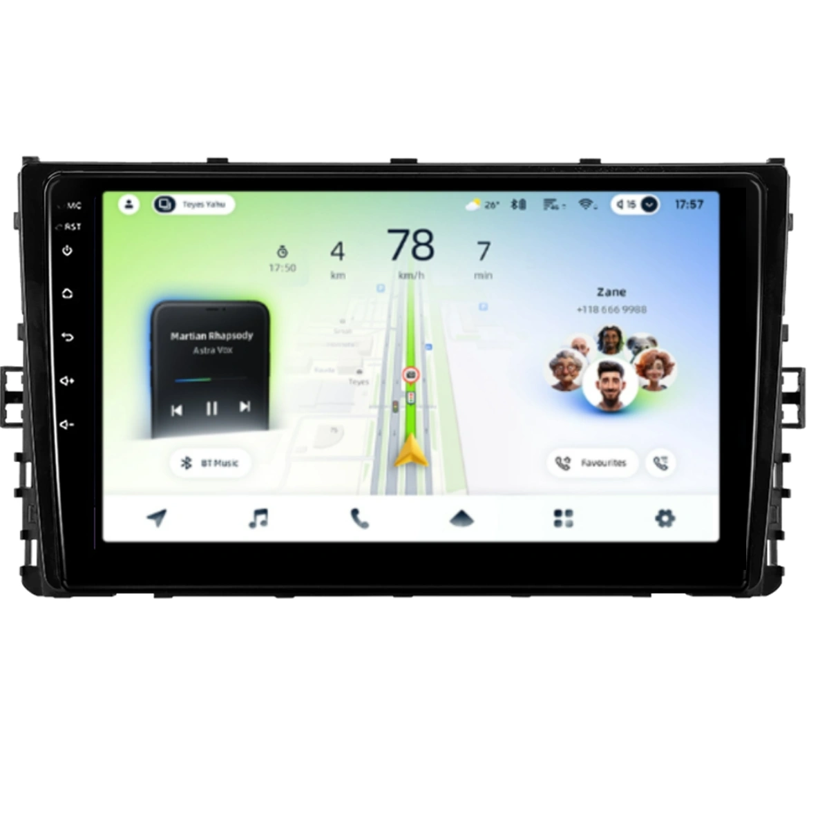 Soundhouse - Navigatie Auto Teyes CC4L Volkswagen Jetta 7 2018-2022 6+64GB 9" QLED Qualcomm 2Ghz, Android 4G Bluetooth 5.1 DSP