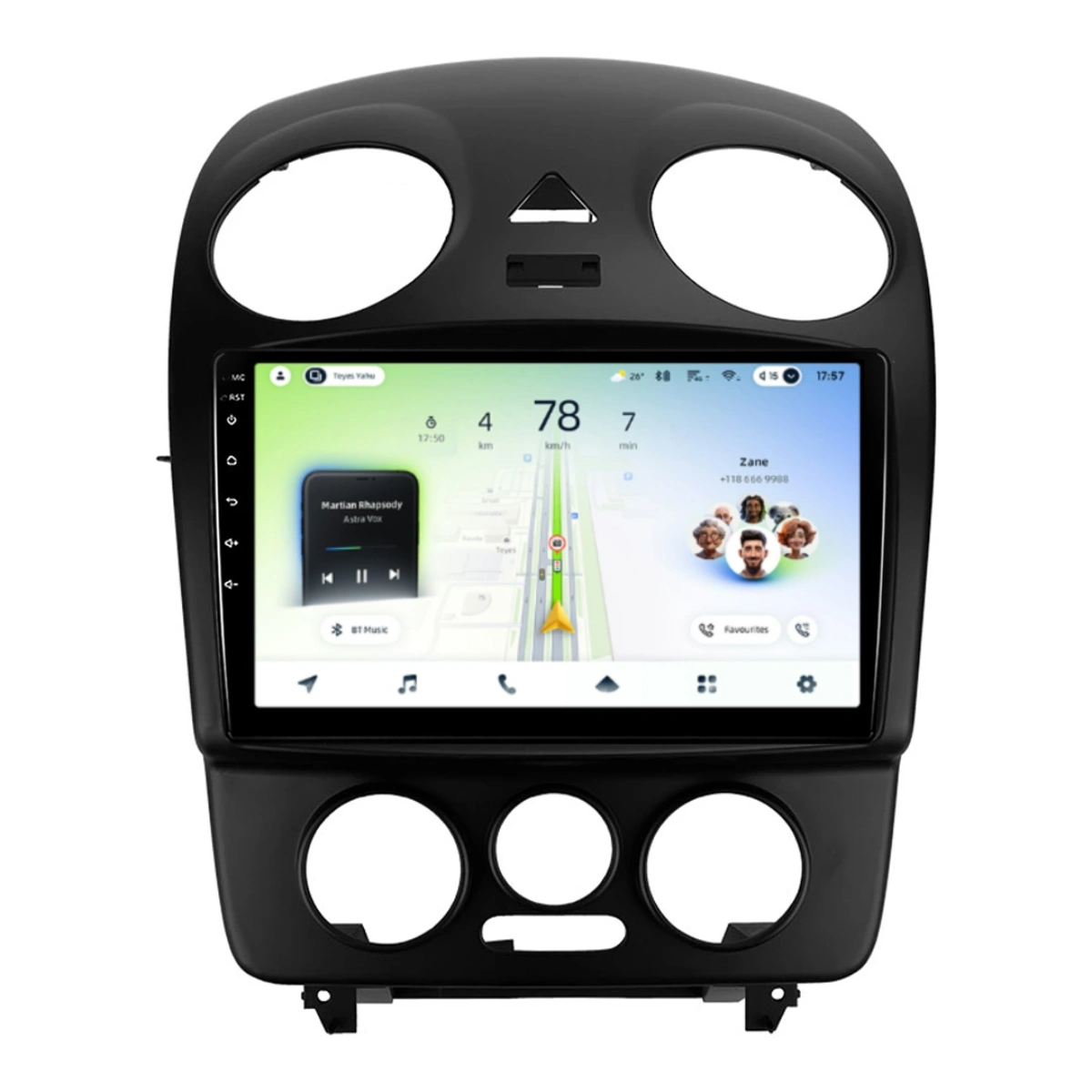 Soundhouse - Navigatie Auto Teyes CC4L Volkswagen New Beetle 1998-2010 6+64GB 9" QLED Qualcomm 2Ghz, Android 4G Bluetooth 5.1 DSP