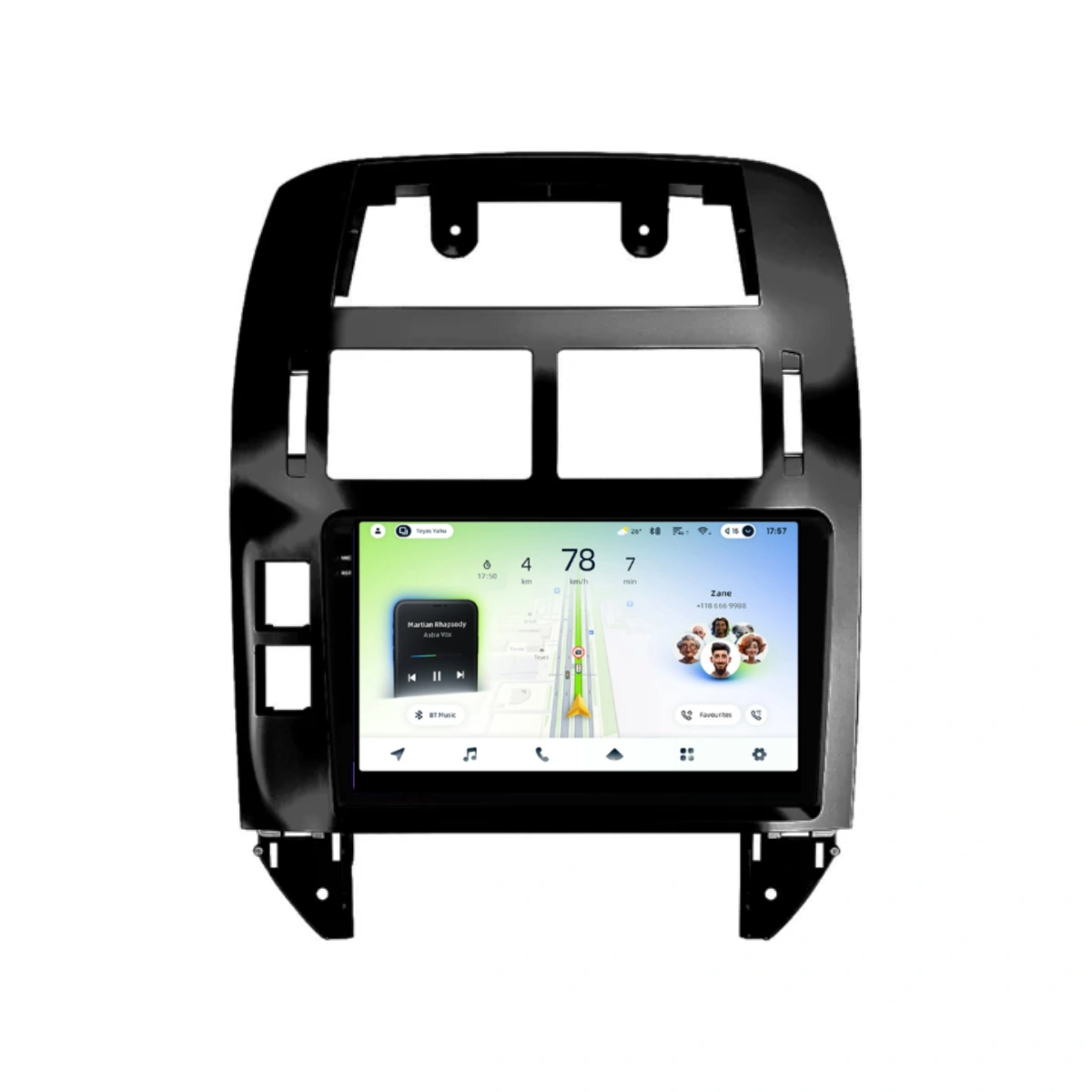 Soundhouse - Navigatie Auto Teyes CC4L Volkswagen Polo 4 2001-2009 6+64GB 9" QLED Qualcomm 2Ghz, Android 4G Bluetooth 5.1 DSP